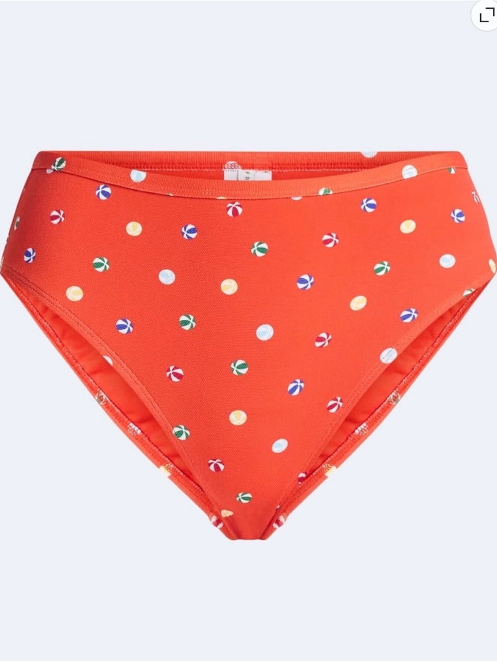 Free Assembly Women's Banded High Waisted Bikini Bottoms